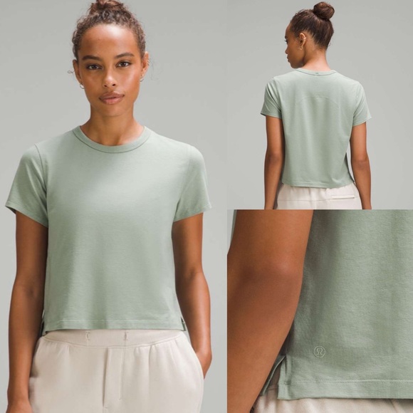 lululemon athletica Tops - Lululemon Classic-Fit Cotton-Blend T-Shirt
Palm Court! NWT